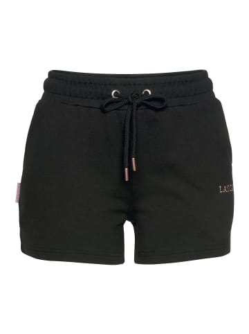 LASCANA Sweatshorts in schwarz