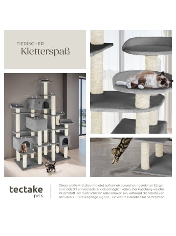 tectake Katzenbaum Entissar 214 cm Diverse Farben