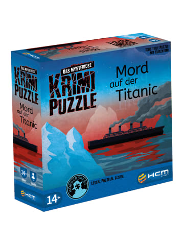 HCM Kinzel Krimi-Puzzle Mord auf der Titanic ab 15 Jahre in Mehrfarbig