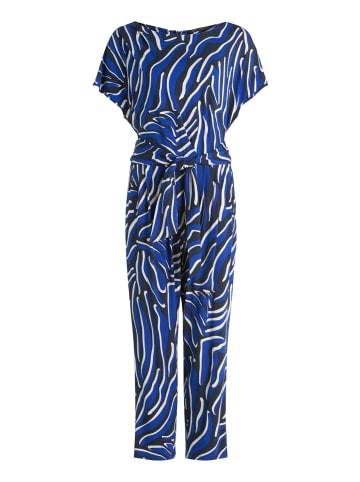 Betty Barclay Jumpsuit mit Eingrifftaschen in Blau/Blau