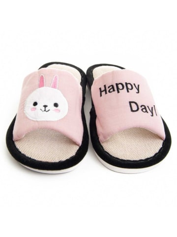 Northome Hausschuhe Samy in Rosa