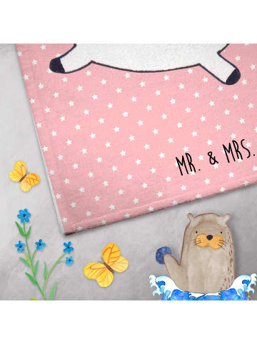Mr. & Mrs. Panda Handtuch Einhorn Koffer ohne Spruch in Rot Pastell