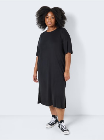 Noisy may 2/4 Arm Curve Übergrößen Shirt Dress NMMAYDEN in Schwarz-2