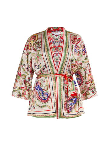 usha FESTIVAL Damen Kimono in Orange Mehrfarbig