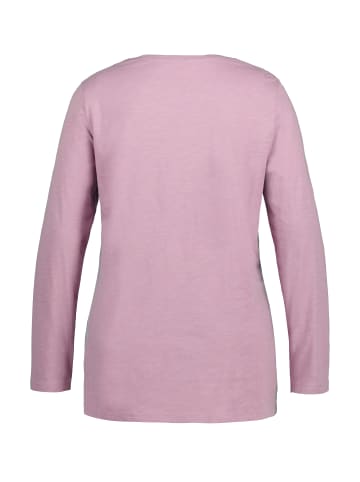 Ulla Popken Shirt in pastellflieder