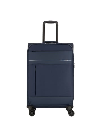 Jump Monthélys 4 Rollen Trolley 67 cm mit Dehnfalte in dark blue