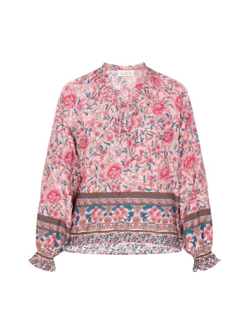 gaya Women Blouse in Light Rose Multicolor