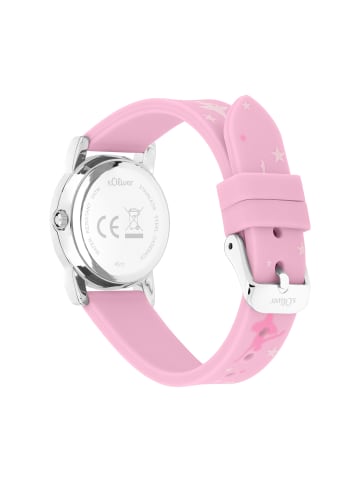 s.Oliver Armbanduhr Fröhlich, Bunt & Stilvoll in rosa