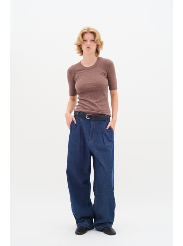 InWear Jerseytop DagnaIW Slim fit in Brown Puce Melange