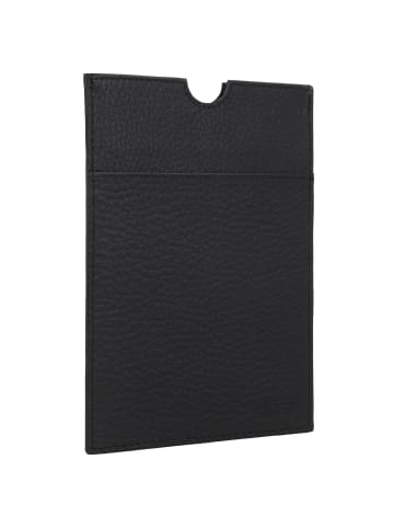 Jost Stockholm Reisepassetui Leder 11.5 cm schwarz