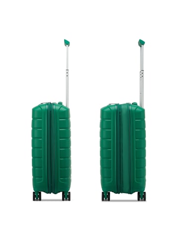 Roncato B-Flying Move 4 Rollen Kabinentrolley 55 cm mit Dehnfalte in green