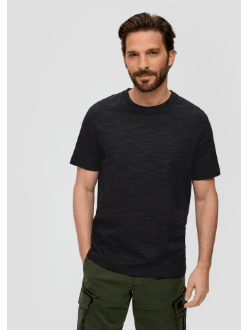 s.Oliver T-Shirt kurzarm in Schwarz