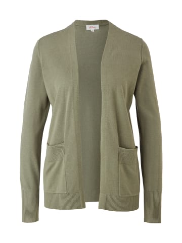 s.Oliver Strickjacke in 7928_olivgrün