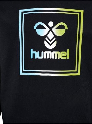 Hummel Kapuzenpullover Hmlleiden Mädchen in BLACK IRIS/OIL BLUE