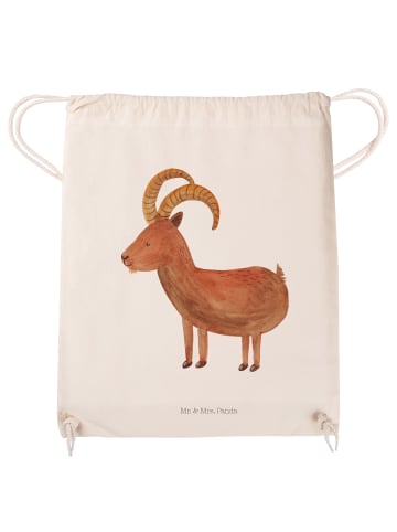 Mr. & Mrs. Panda Jutebeutel Sternzeichen Steinbock ohne Spruch in Creme