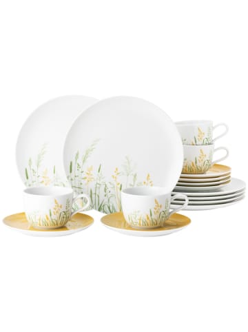 Seltmann Weiden 18er Set Kaffeeservice Liberty Meadow Grasses in gelb