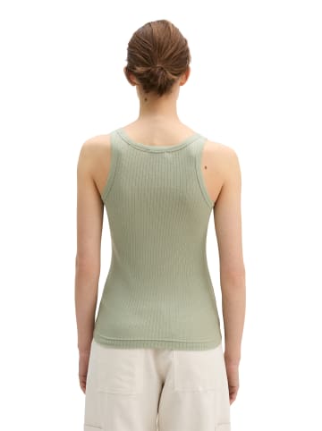 Marc O'Polo Ripp-Tanktop slim in Fresh Sage