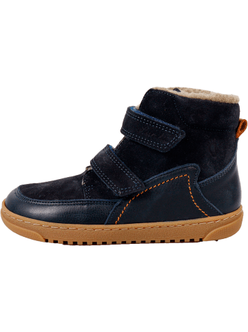 Lurchi Stiefel Manu- Barefoot in Blau