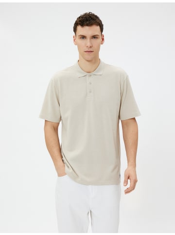 KOTON T-shirt in Beige