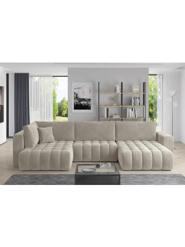 MF Design Bonita Recamiere Rechts in Mushroom -  (L) 175 x (B) 350 x (H) 92 cm