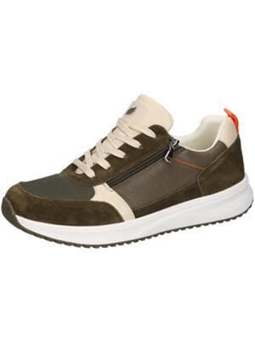 WALDLÄUFER Schnürschuhe VELOURS MESH FLAT in Grün