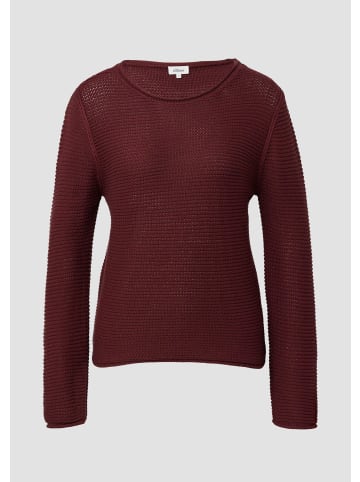 s.Oliver Strickpullover in 3902_bordeaux