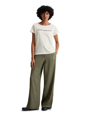 Marc O'Polo Print-T-Shirt regular in White Cotton