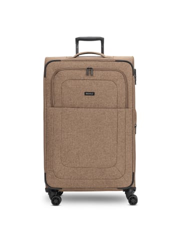 Redolz Essentials 12 LARGE 4 Rollen Trolley 79 cm mit Dehnfalte in coffee