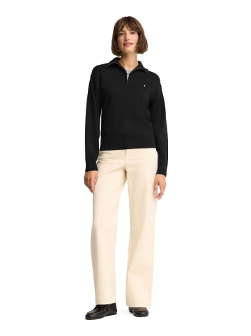 Polo Club Pullover WOMAN RIGBY GO ZIPPER WOOL W IO LONG SLEEVE REGULAR FIT in Schwarz