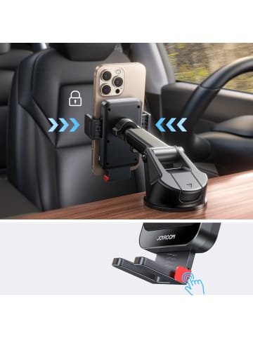 Joyroom JR-ZS241S Autohalterung mit Wireless Charger Schwarz