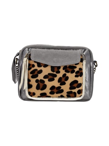 NAEMI Handtasche in Grau Leo