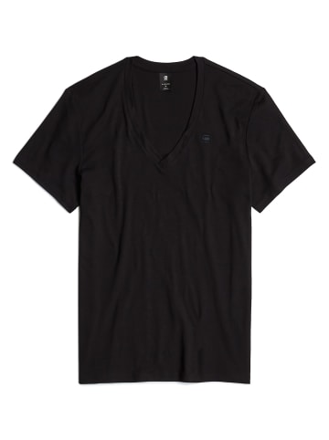 G-Star Raw Base V-Neck T-Shirt 2-Pack dk black
