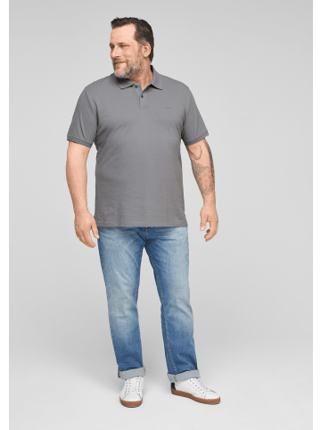 s.Oliver Polo-Shirts T-Shirt kurzarm in Grau