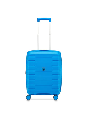 Roncato Skyline 2.0 4 Rollen Kabinentrolley 55 cm mit Dehnfalte in bluette