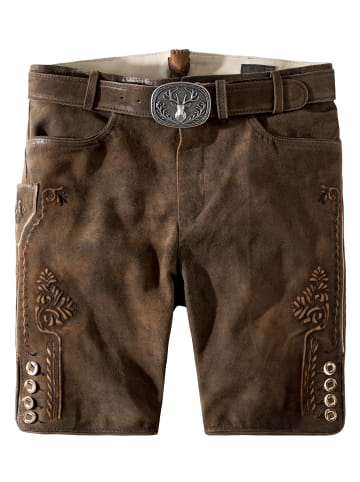 Stockerpoint Stockerpoint Trachtenlederhose Ronny in muskat gespeckt