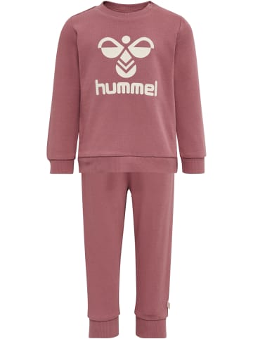 Hummel Trainingsanzug Mit Rundhalsausschnitt Hmlarine Crewsuit in DECO ROSE