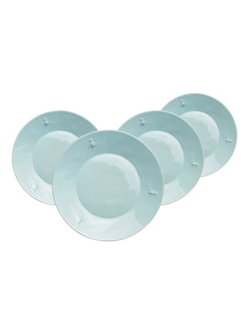 La Rochere 4er Set Dessertteller Biene in Blau ø 21 cm in blau