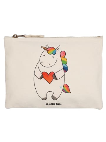 Mr. & Mrs. Panda Etui Einhorn Herz ohne Spruch in Weiß