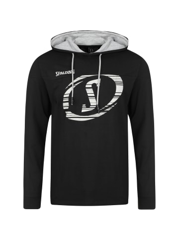 Spalding Hoodie Flow in schwarz / grau