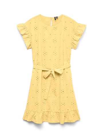 Vero Moda Girl Kleid in Pale Banana