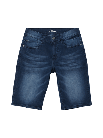 s.Oliver Jeans-Hose kurz in Blau