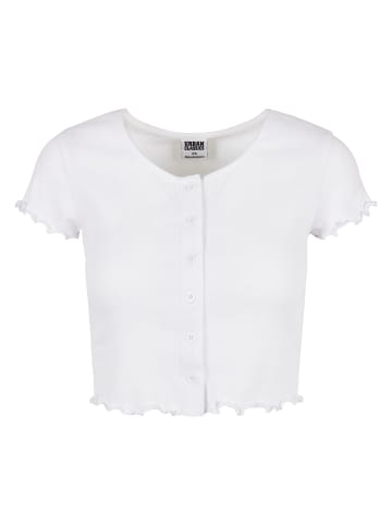 Urban Classics Cropped T-Shirts in white