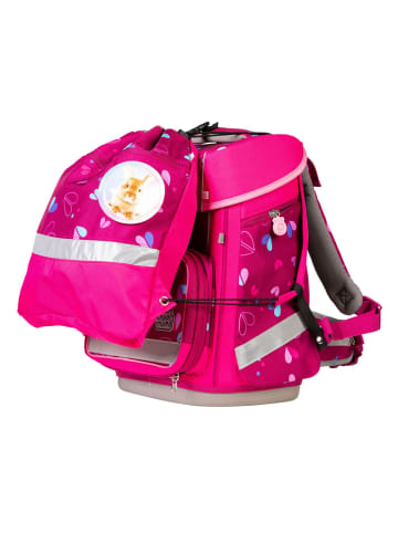SCHOOL-MOOD Champion Maxx Pro Mila Schulranzen-Set 7-teilig in Häschen