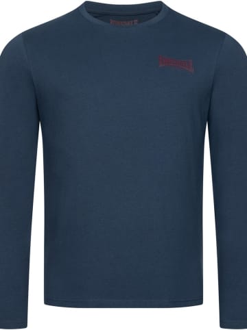 Lonsdale Longsleeve "Ayrshire" in Blau