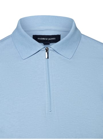 Andrew James Poloshirt in blau