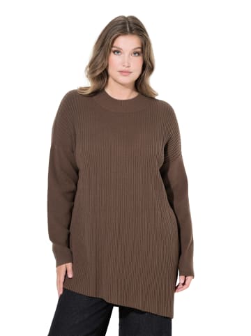 MIAMODA Pullover in dunkel grün