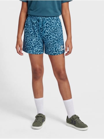 Hummel Verstellbare Taille Kurze Hose Hmlflowy Mädchen in BLUE CORAL