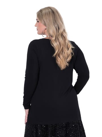 MIAMODA Shirt in schwarz