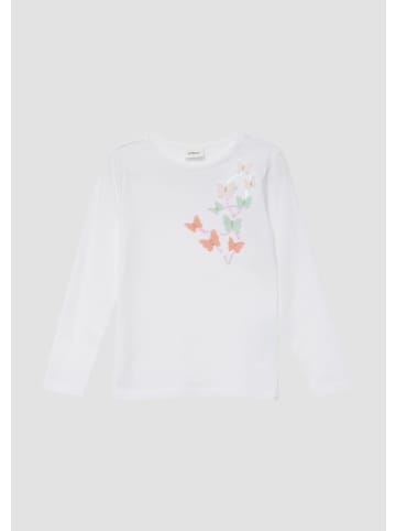 s.Oliver T-Shirt in 0100_weiß