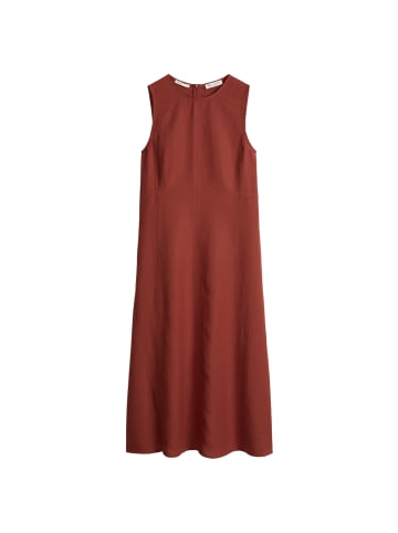 Marc O'Polo Leinenkleid shaped in Tall Poppy